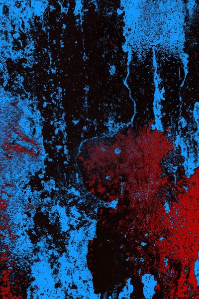 Çizik ve çatlaklarla metal doku