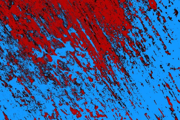 Çizik ve çatlaklarla metal doku