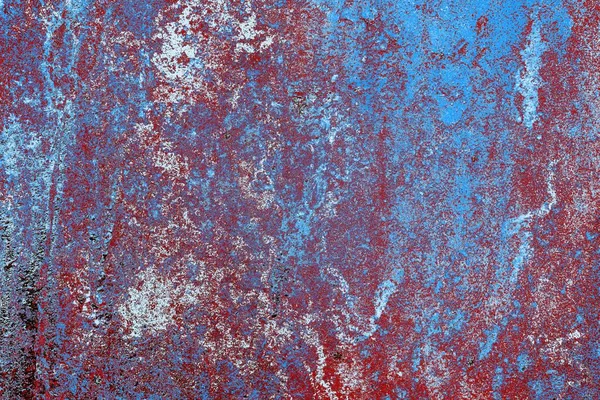 Dökülen boya paslı metal dokusu