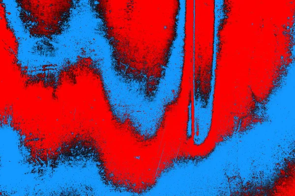 Kırmızı ve mavi renkli grunge duvar dokusu arkaplanı