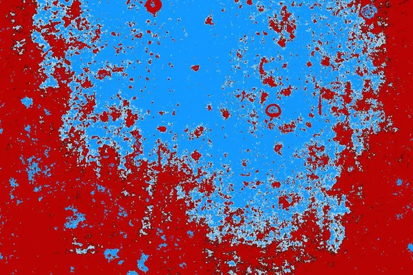 Fondo Textura Pared Grunge Color Rojo Azul Negro — Foto de Stock