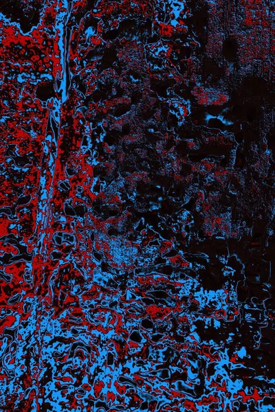 Çizik ve çatlaklarla metal doku