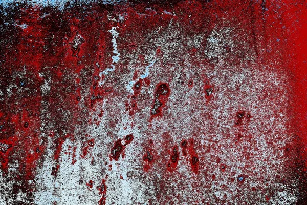 Dökülen boya paslı metal dokusu