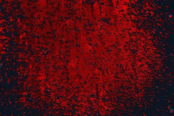 Kırmızı ve mavi renkli grungy duvar, desenli arka plan