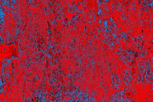 Kırmızı ve mavi renkli grunge duvar dokusu arkaplanı