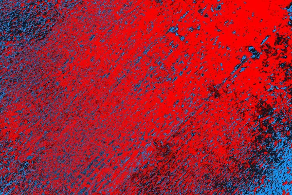 Crimson Rood Blauw Gekleurde Grunge Muur Textuur Achtergrond — Stockfoto