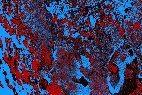 Çizik ve çatlaklarla metal doku