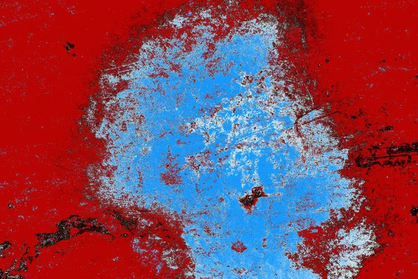 Çizik ve çatlaklarla metal doku