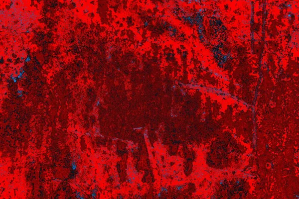 Neon kırmızı ve mavi renkli grunge duvar dokusu arkaplanı