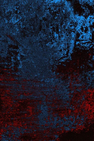 Koyu renkli ses, arka planda çatlaklar olan grunge duvar dokusu