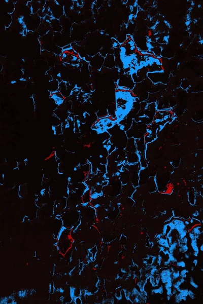 Çizik ve çatlaklarla metal doku