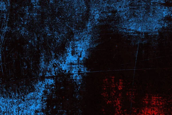 Koyu renkli ses, arka planda çatlaklar olan grunge duvar dokusu