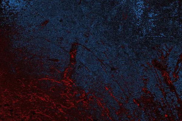 Koyu renkli ses, çatlak ve arkaplanı su sıçratan grunge duvar dokusu