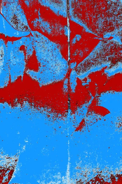 Çizik ve çatlaklarla metal doku