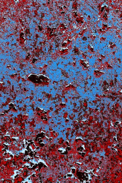 Dökülen boya paslı metal dokusu