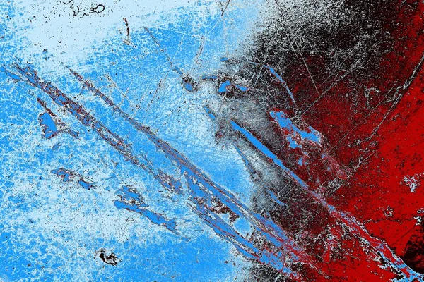 Duvar dokusu arkaplanı eski boyayla soyulmuş 