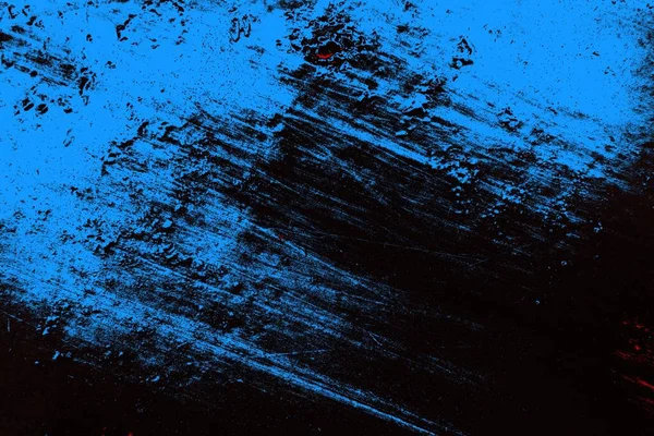 Kırık tarih arkaplanı olan kırmızı, mavi ve siyah grunge duvar