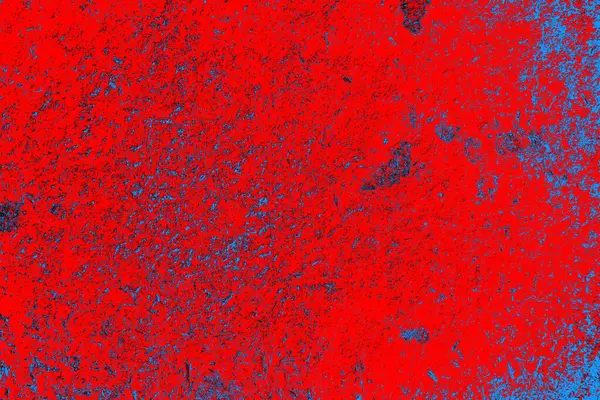 Neon kırmızı ve mavi renkli grunge duvar dokusu arkaplanı