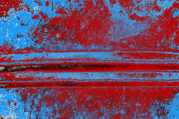 Çizik ve çatlaklarla metal doku