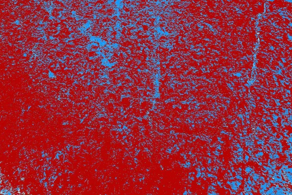 Kırık tarih arkaplanı olan kırmızı, mavi ve siyah grunge duvar