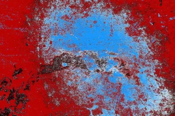 Çizik ve çatlaklarla metal doku