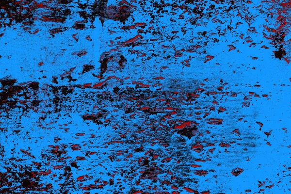 Çizik ve çatlaklarla metal doku