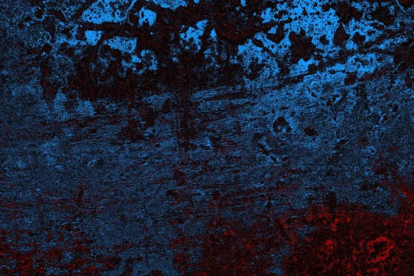 Koyu renkli ses, arka planda çatlaklar olan grunge duvar dokusu