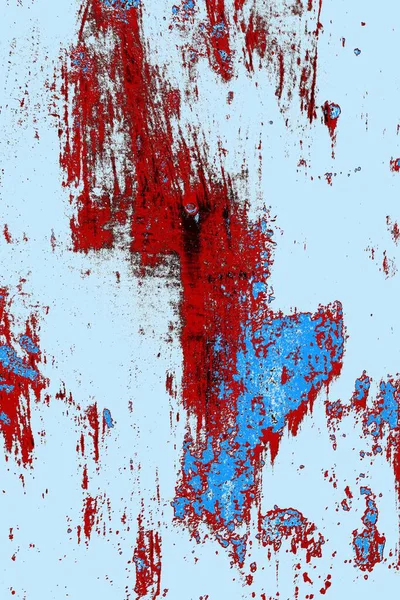 Çizik ve çatlaklarla metal doku