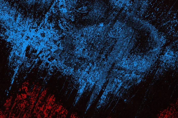 Koyu renkli ses, arka planda çatlaklar olan grunge duvar dokusu