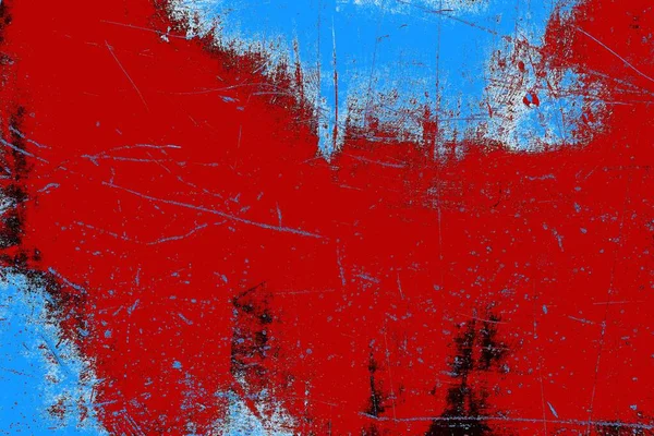 Çizik ve çatlaklarla metal doku