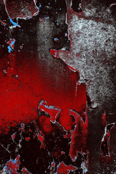 Dökülen boya paslı metal dokusu