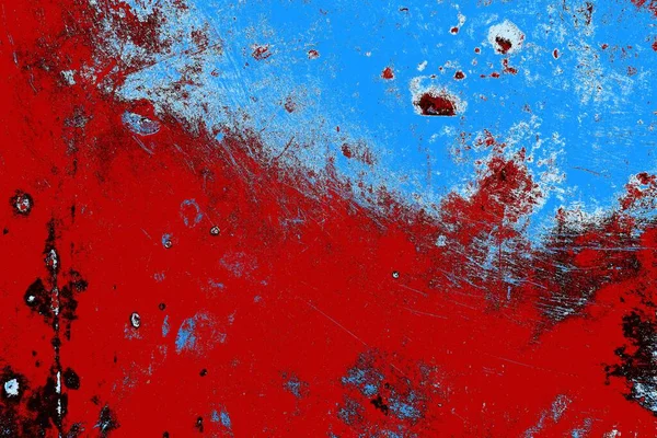 Çizik ve çatlaklarla metal doku