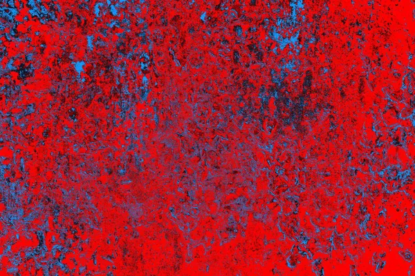 Kırmızı ve mavi renkli grunge duvar dokusu arkaplanı