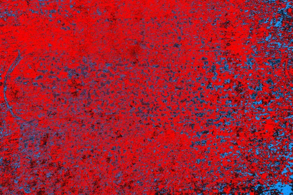 Kırmızı ve mavi renkli grunge duvar dokusu arkaplanı