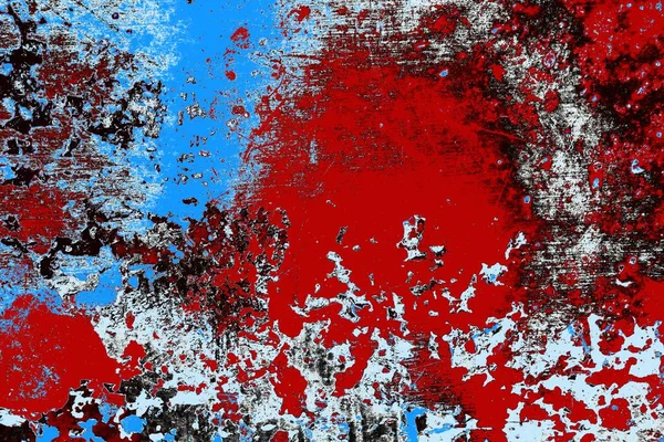 Çizik ve çatlaklarla metal doku