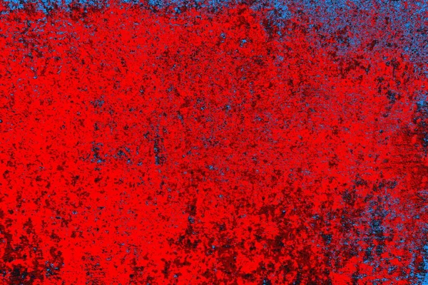 Kırmızı ve mavi renkli grunge duvar dokusu arkaplanı