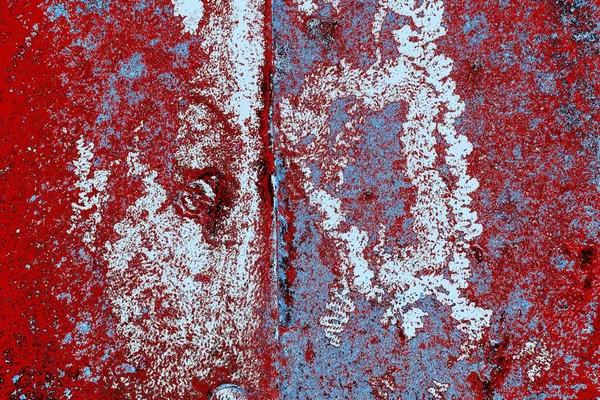 Dökülen boya paslı metal dokusu