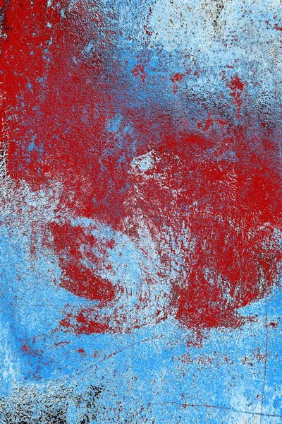 Çizik ve çatlaklarla metal doku