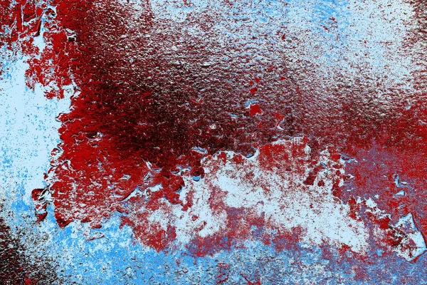 Çizik ve çatlaklarla metal doku