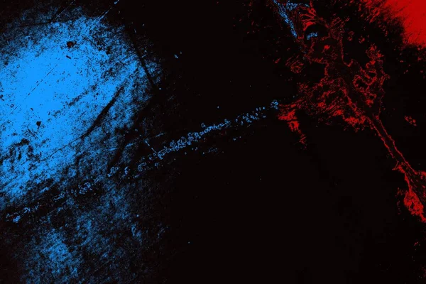 Koyu renkli ses, arka planda çatlaklar olan grunge duvar dokusu