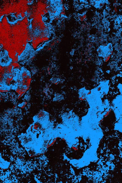 Çizik ve çatlaklarla metal doku