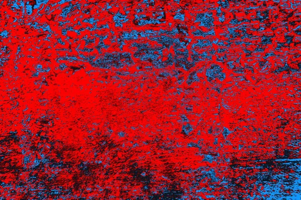 Kırmızı ve mavi renkli grunge duvar dokusu arkaplanı