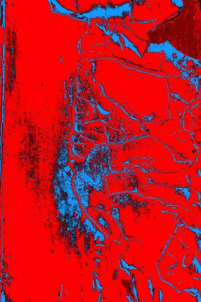 Kırmızı ve mavi renkli grunge duvar dokusu arkaplanı