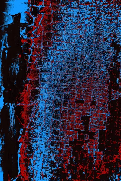 Çizik ve çatlaklarla metal doku