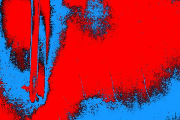 Kırmızı ve mavi renkli grunge duvar dokusu arkaplanı