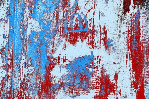 Çizik ve çatlaklarla metal doku