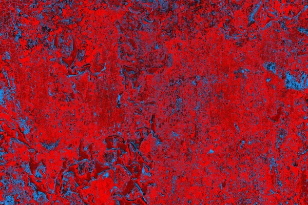 Kırmızı ve mavi renkli grunge duvar dokusu arkaplanı