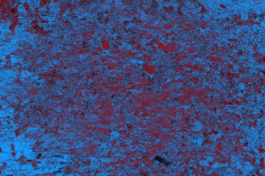 Çizik ve çatlaklarla metal doku