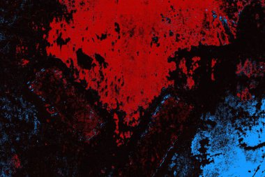 Çizik ve çatlaklarla metal doku