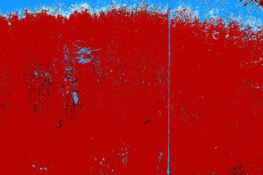 Çizik ve çatlaklarla metal doku